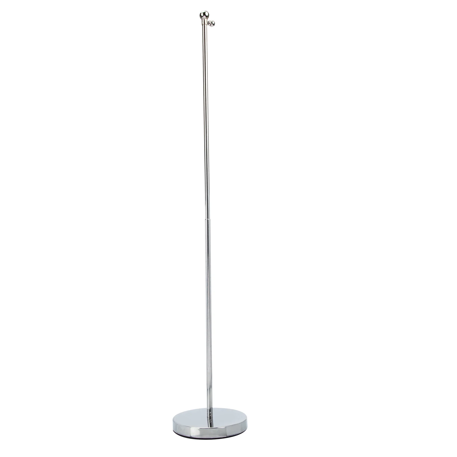 

Telescopic Flag Stand Wear-resistant Pole Household Holder Miniature Base Desktop Stainless Steel