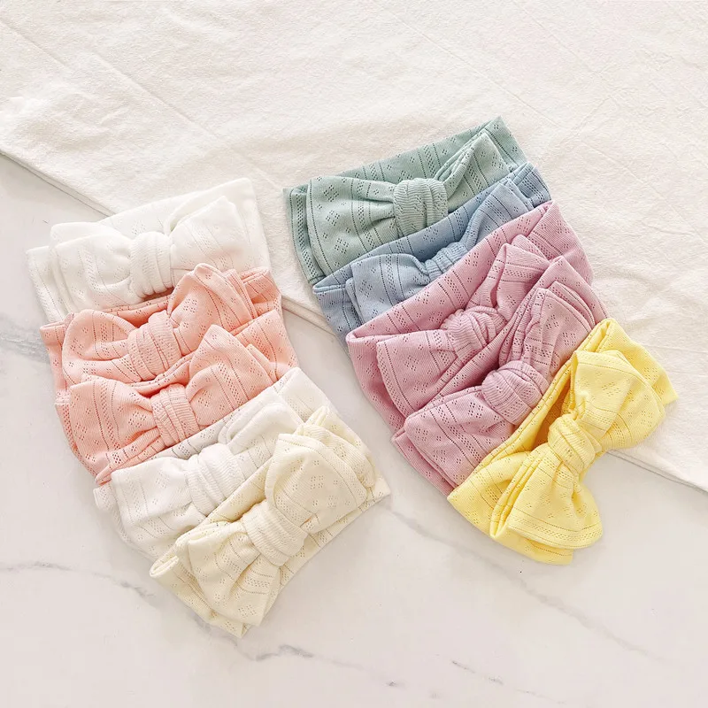 

Multiple colour Baby Girls bow headband Newborn headbands for kids. Elastic Headwrap Baby Hair Accessorieshair accessories