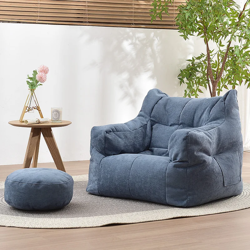 Симпатичный ленивый диван одинарный для отдыха Балконная спинка чтения