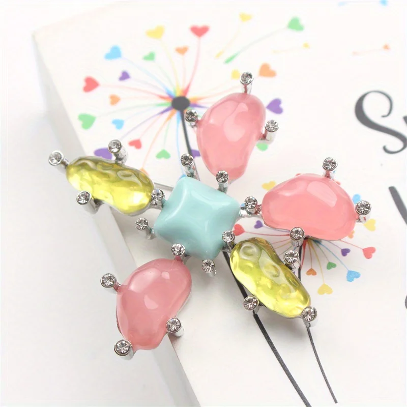 Классическая эмалированная брошь средневековый винтажный корсаж булавка в виде