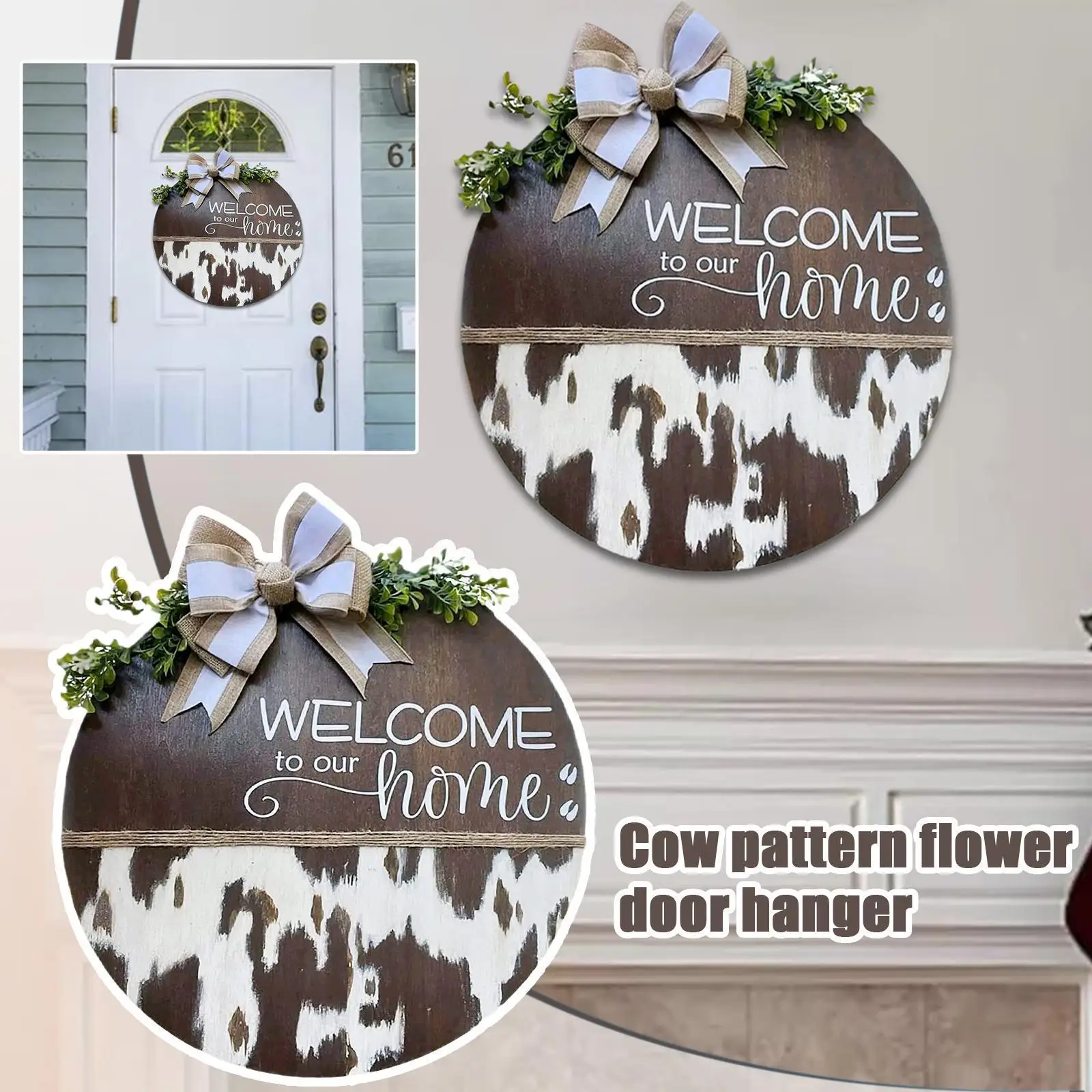 

Farm Animal Wall Decal Logo Cows Butcher Shop Meat Vinyl Removable Restaurant Window Door Stickers Wallpaper Decor Interior F9s2