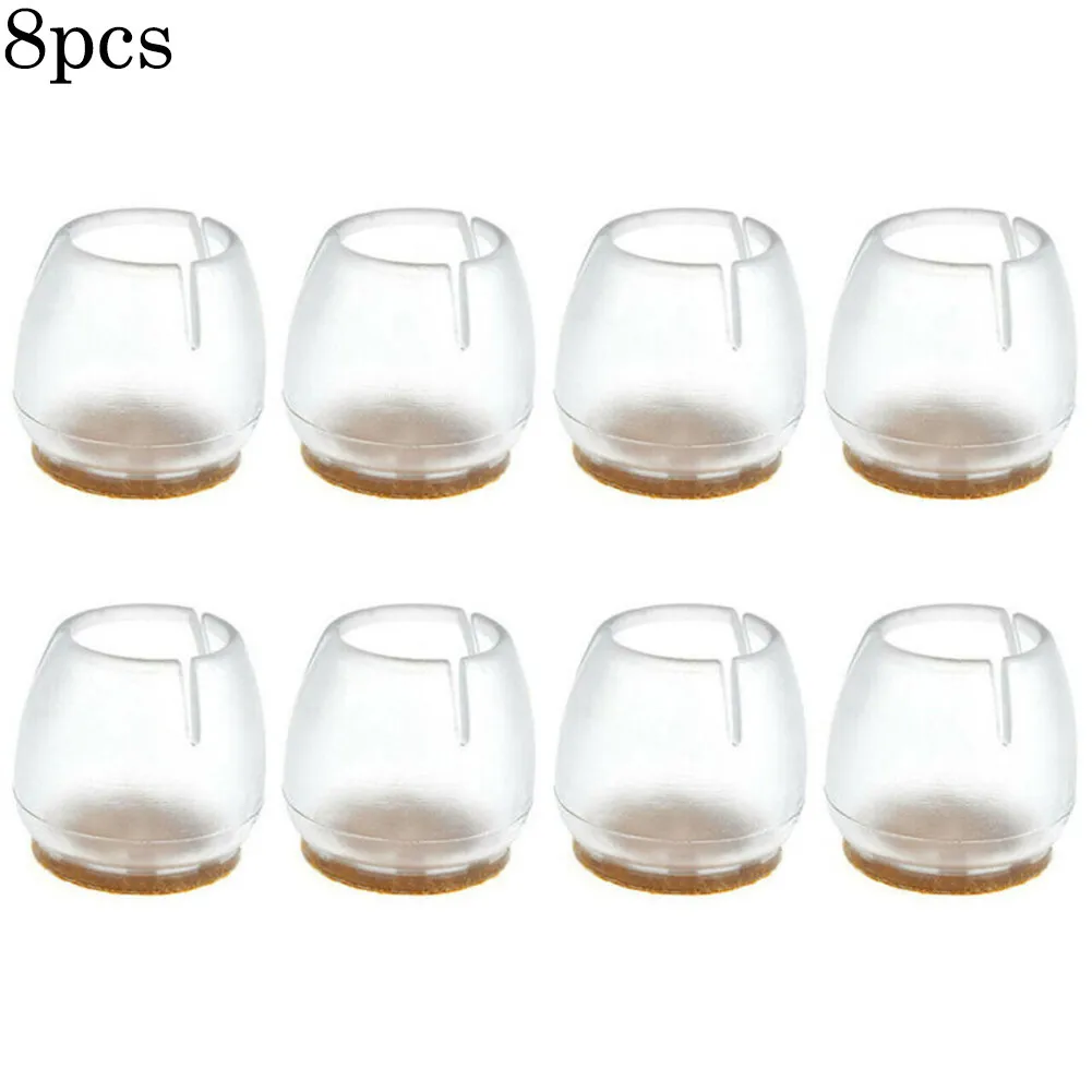 

8/16 PCS Chair Foot Cover Non-slip Stool Leg Protection Cover Stool Table Foot Pad Mute Wooden Floor Wear-resistant Chair Foot
