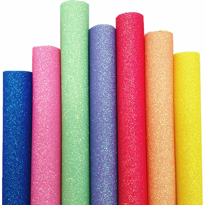 Неоновые тонкие блестящие кожаные тканевые листы с стрейчевой подложкой