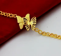 exquisite butterfly best friend charm bracelet jewelry lady bridesmaid gold bracelet sister mother lady present
