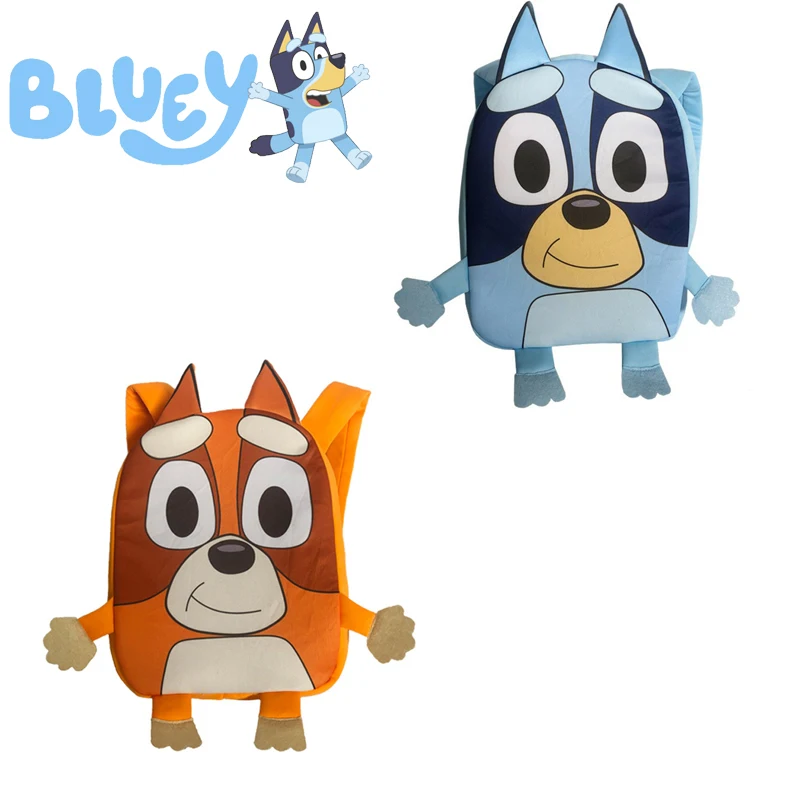 Blueyed Anime Figure Blue Dog School Bags for Kids Cartoon