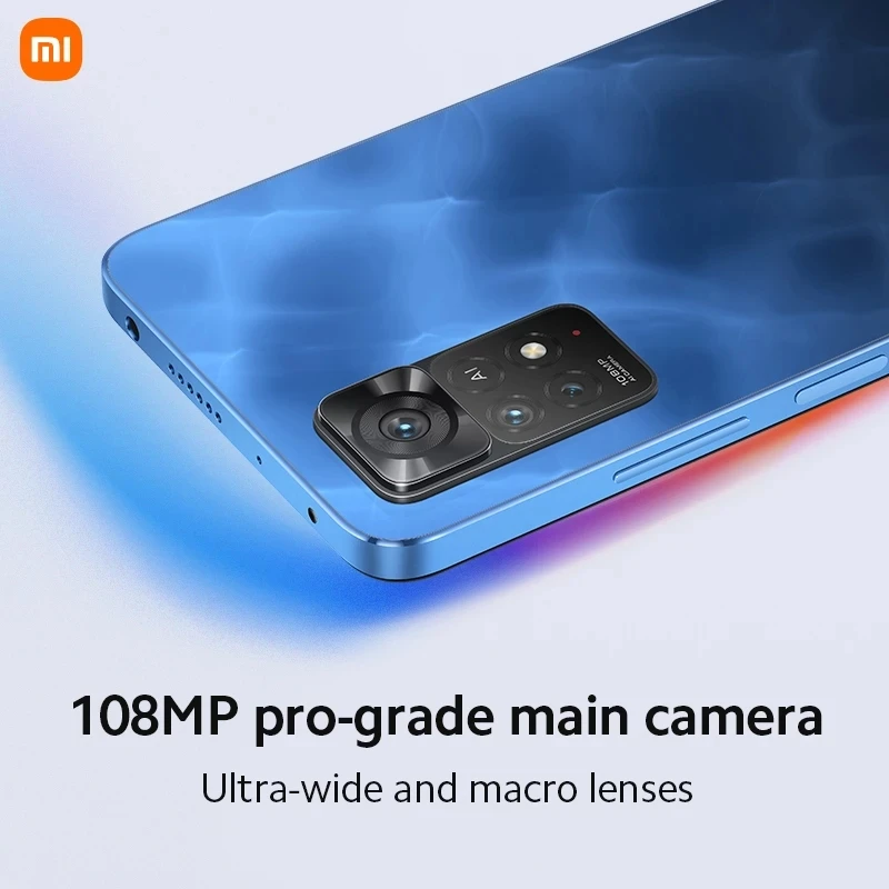 Ceny Globalna Wersja Xiaomi Redmi Note 11 Pro 5G 64GB/128GB Smartphone Octa Core Snapdragon 695108MP Kamera 67W Turbo ładowanie 5000mAh