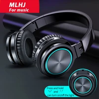 MLHJ Wireless Headphones Strong Bass Bluetooth Headset Noise Cancelling Bluetooth Earphones Low Delay Earbuds for Gaming Phone