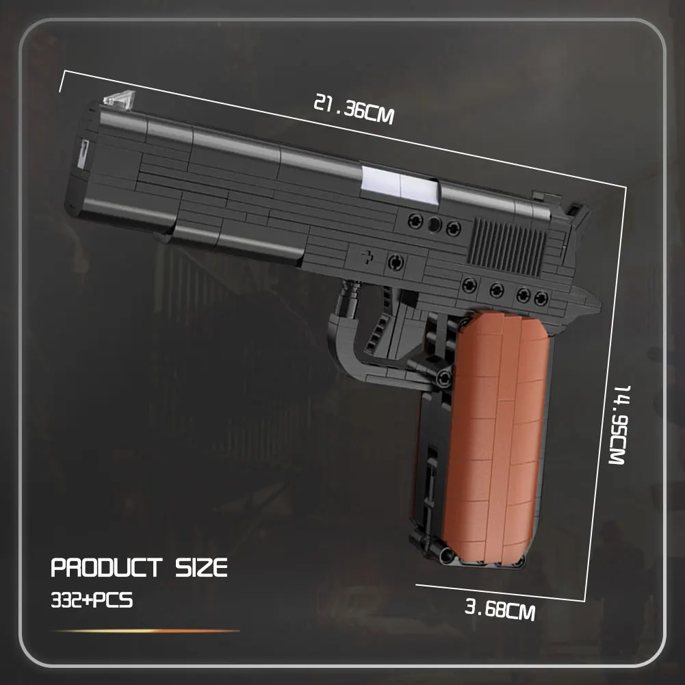 BZDA 95 АВТОМАТИЧЕСКАЯ винтовка пистолет строительные блоки PUBG AWM 98K снайперская