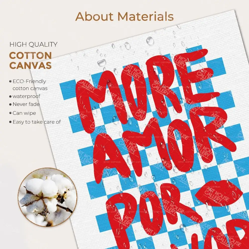 Настенная живопись &quotMore Amor Por Favor&quot