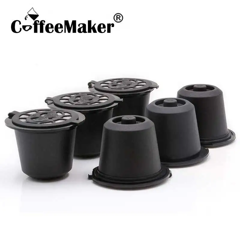 

фильтр для кофе Зеркальные многоразовые кофейные капсульные чашки с фильтром, совместимые с кофеварками Nespresso, 1/2/3 шт.