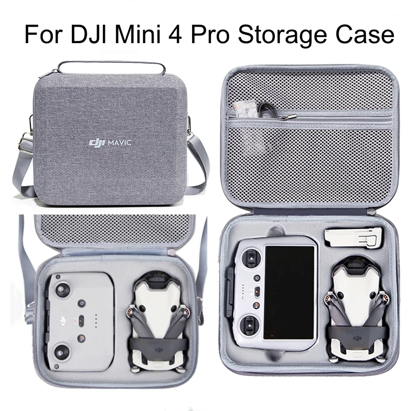 

Сумка через плечо для DJI Mini 4 Pro Универсальная встроенная сумка для хранения портативный бокс для DJI Mini 4 Pro коробка для аксессуаров