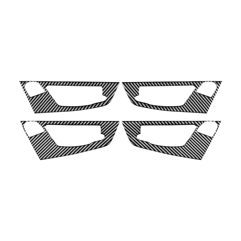 

Для BMW- X3 E83 2006-2010 мягкая внутренняя ручка из углеродного волокна декоративная крышка отделка стикер аксессуары