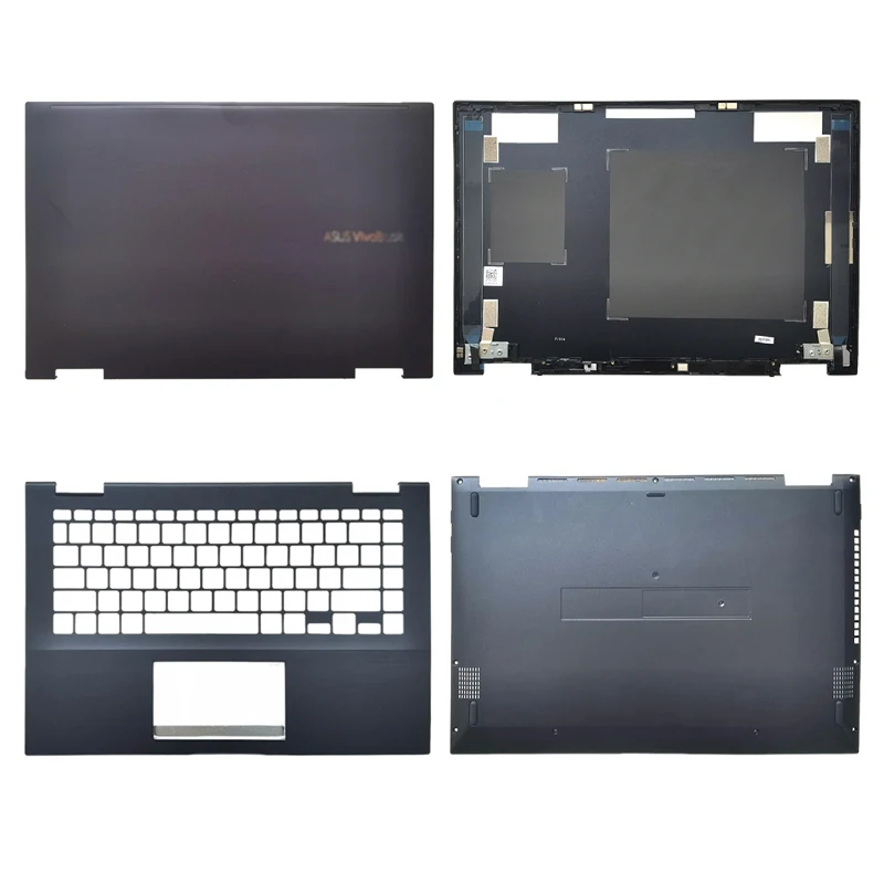 

NEW Laptop Case For Asus VivoBook Flip 14 TP420 TP420U TP420UA TM420 TM420I TP420L LCD Back Cover/Hinges/Palmrest/Bottom Case
