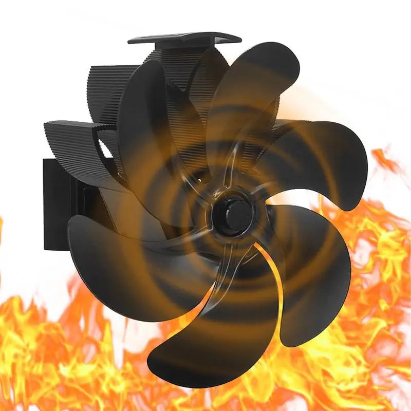 

Энергосберегающий вентилятор для дровяной плиты с защитой от перегрева