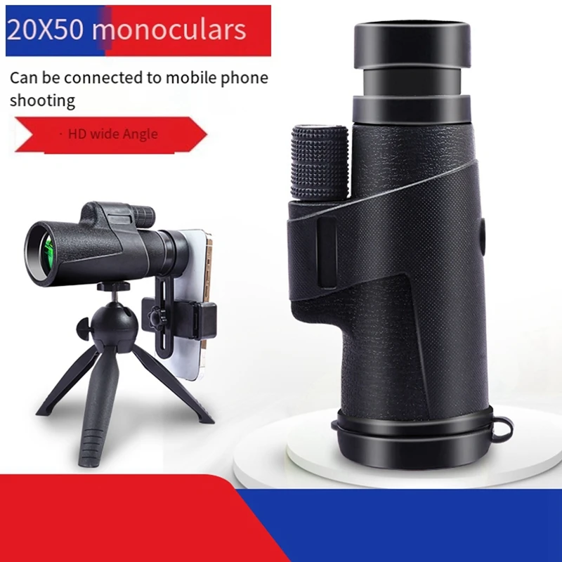 

Binoculars 20X50 Long-Distance Focusing Portable Travel Monocular Hunting Toys Wide Field Of Vision