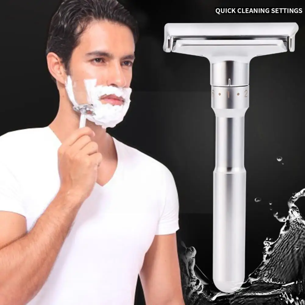 

Mingshi Adjustable Safety And Base For Man Shaving Classic Safety Ming Shi 2000s Can Choose Base And Razo S4i3