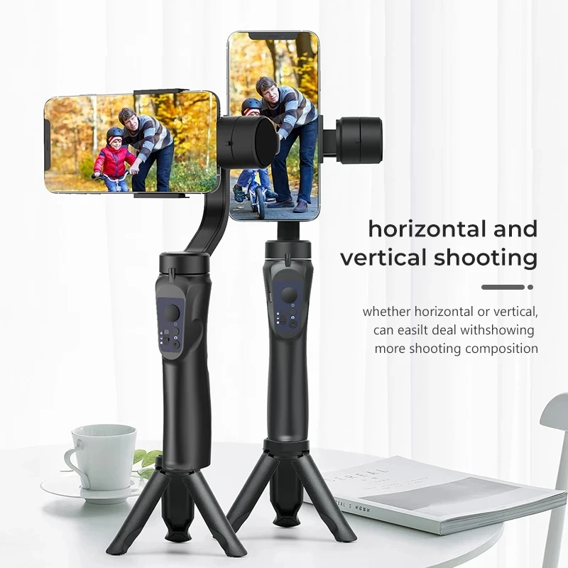 

3 Axis Gimbal Handheld Stabilizer for Action Camera Smartphone Stabilizer Vlog Cellphone Video Record Smartphone Gimbal