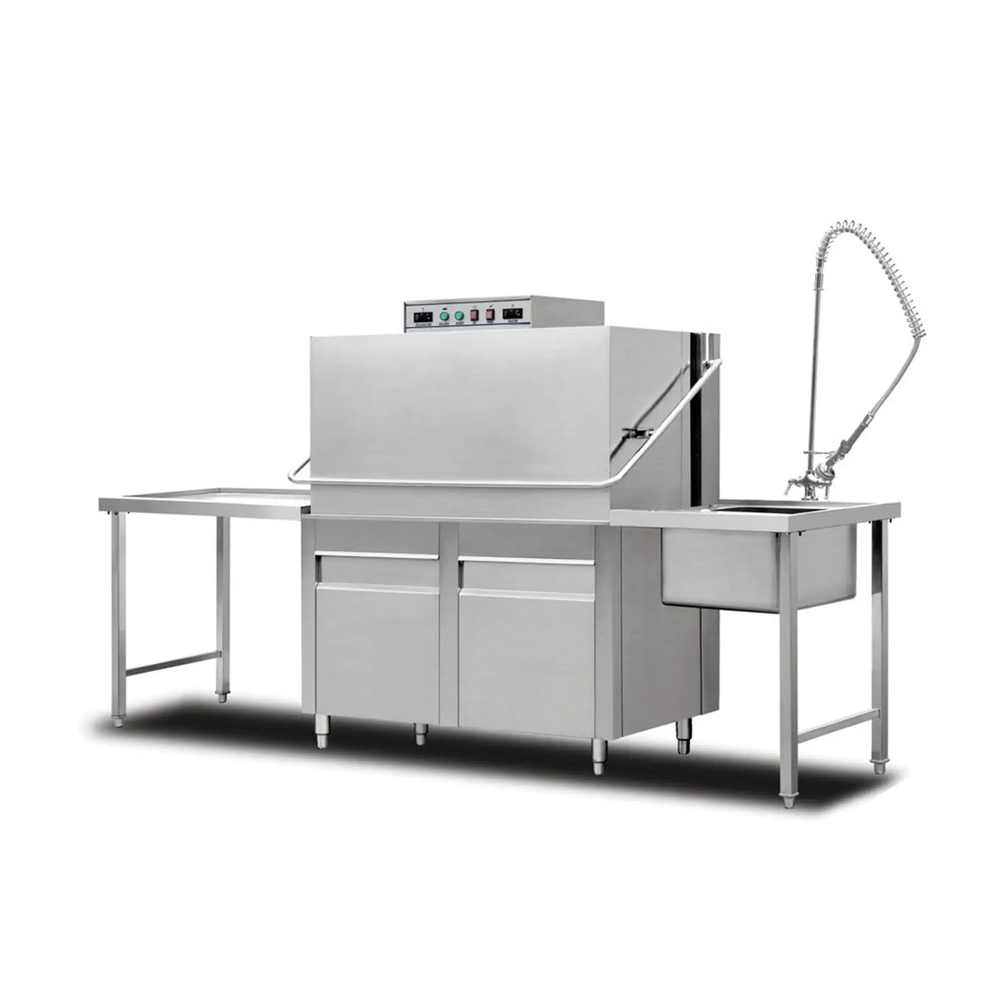 

2016 Hood Type 120 Baskets each Hour widely used Commercial Dishwasher