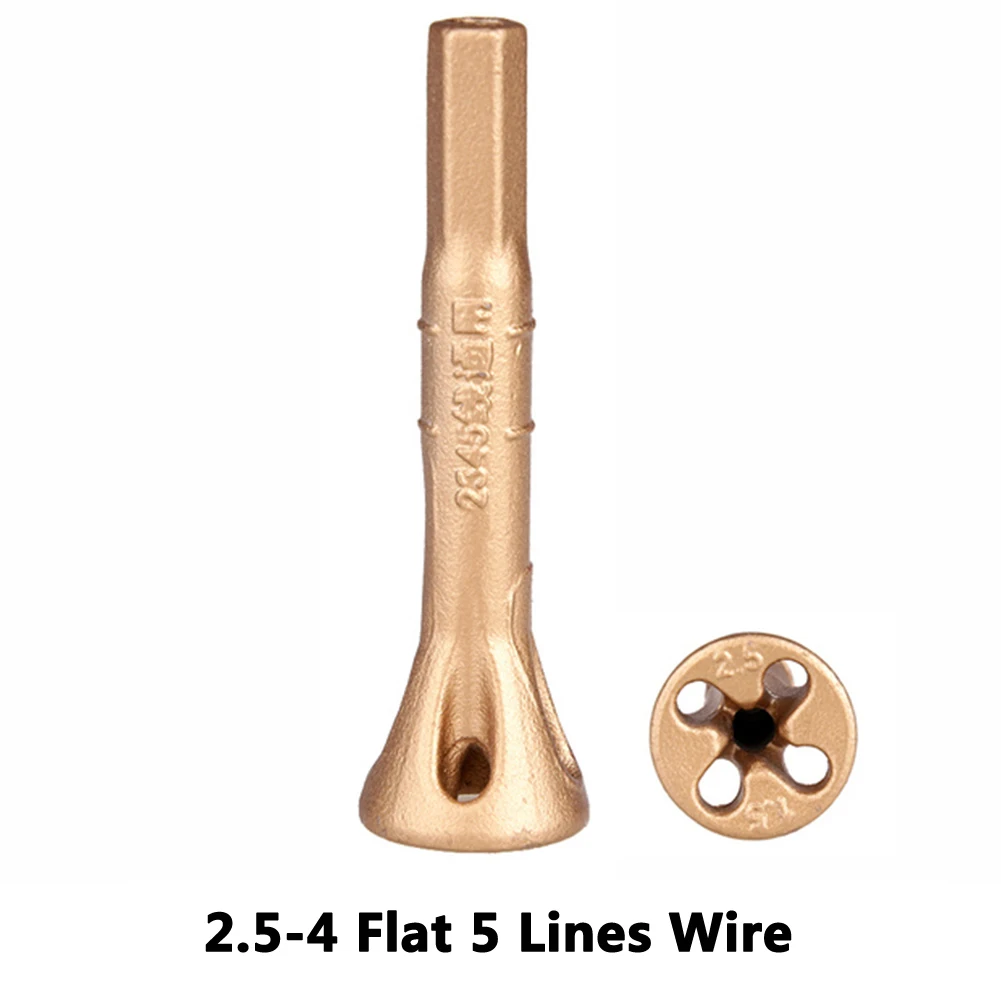 

Electrical Twist Wire Tool 1.5/4 Square Automatic 5 Wire Electrical Cable Quick Connector Wire Stripping Doubling Connector
