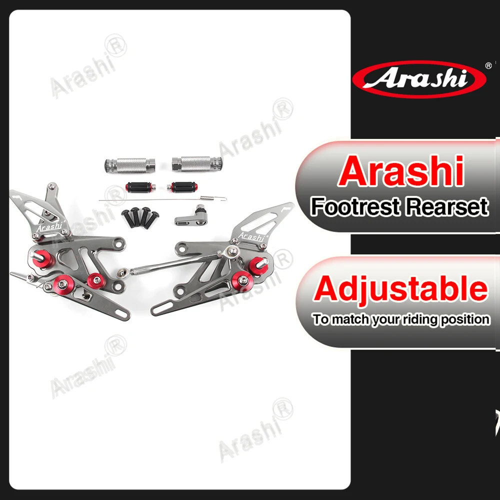 

CNC сплав регулируемый мотоцикл подножки Rearset задний подножек для APRILIA RSV4 фабрика APRC ABS BK SE 2013 2014 2015 2016