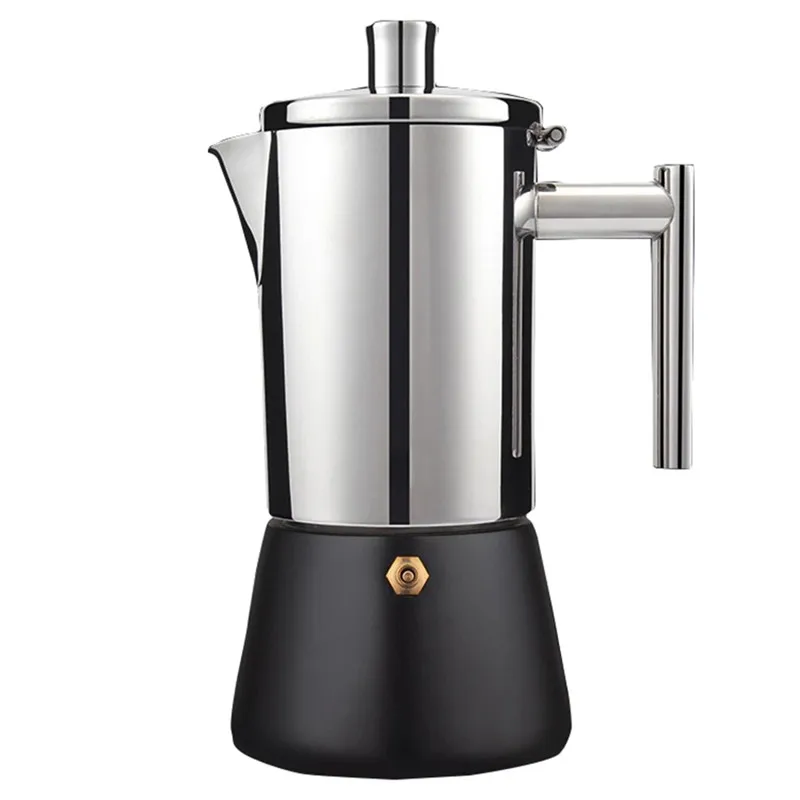 Stove Top Induction Cooker Espresso Moka Pot Italian Coffee 