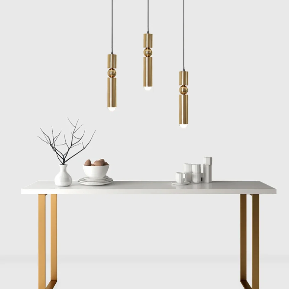 Цилиндрическая подвесная лампа