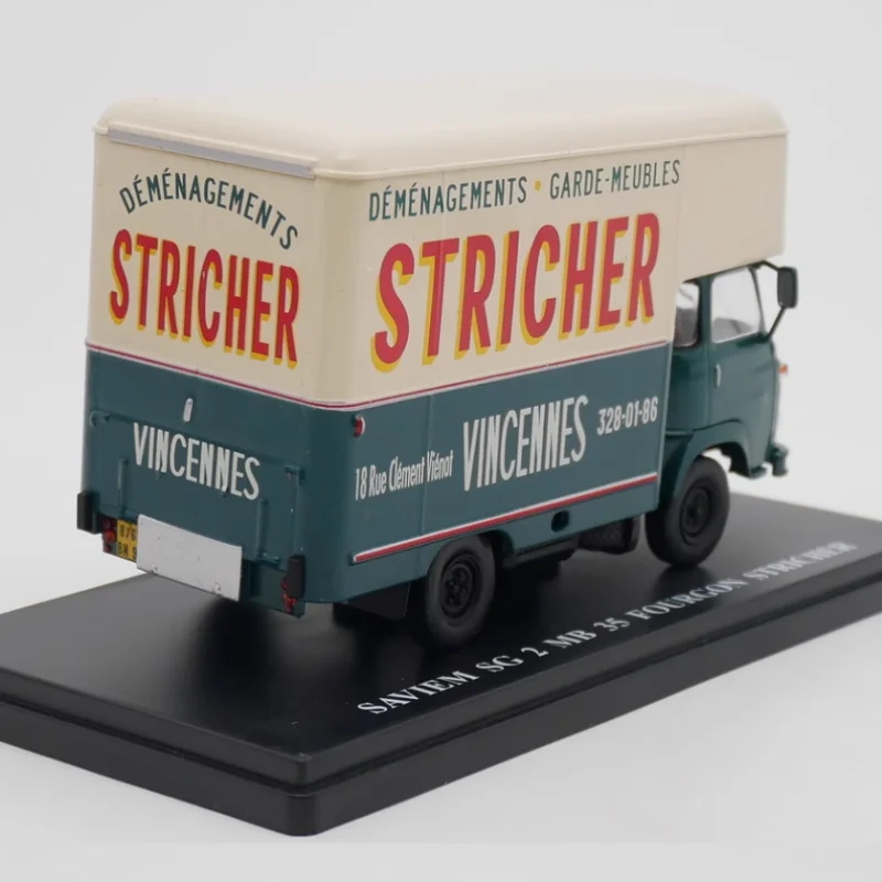 Литая в масштабе 1:43 модель автомобиля Saviem SG 2 из сплава