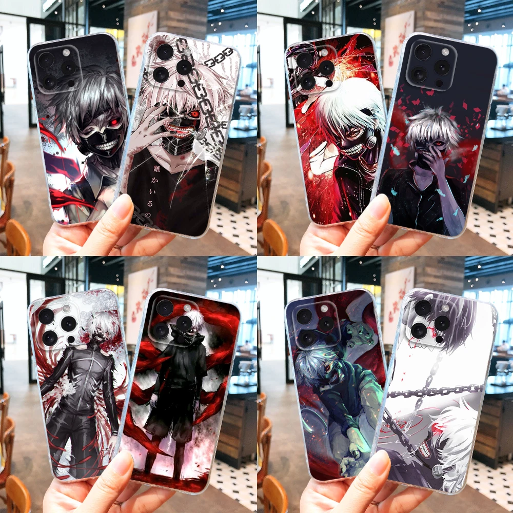 T174 Токийский Гуль аниме мягкая фотография для Moto G Play E20 E4 E40 E5 E6 E6S E7 Power Edge 20 Lite Pro G200