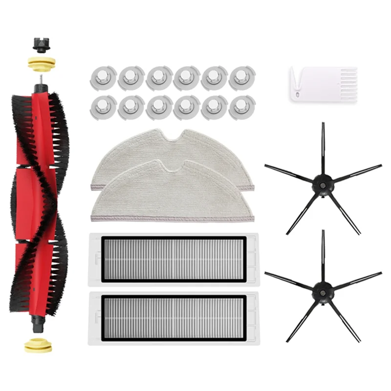 

Accessories for XiaoMi 1S SDJQR01RR for Roborock S5 Max S50 S55 S6 S6 Pure Vacuum Cleaner Parts HEPA Filter Main Brush