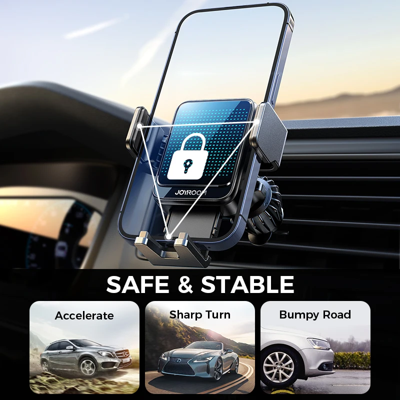 Joyroom 15W Automatic Car Phone Holder Wireless Charger For iPhone 14 13 12 Pro Max Samsung Z Flip Mobile Phone Car Mount