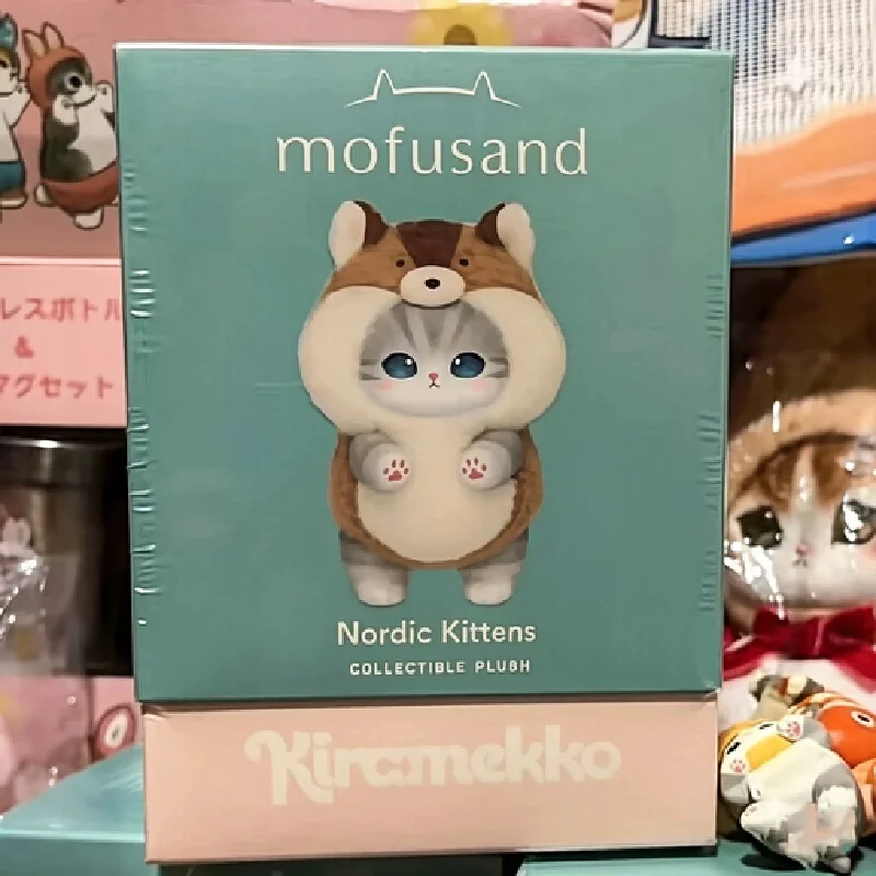 В наличии: Оригинальная коллекционная фигурка Mofusand Cat Lucky Sandy Forest Animal Y Vinyl Pendant Blind Box (Кот-акула), милая игрушка-подарок (art.: 3920dcc08ebdf) - 3920dcc08ebdf