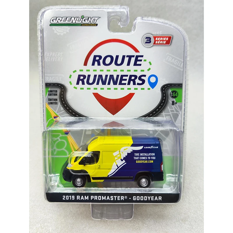 Greenlight 1:64 Corvette C8 Dodge Waste Management Ram Goodyear NYPD Series литая под давлением модель автомобиля
