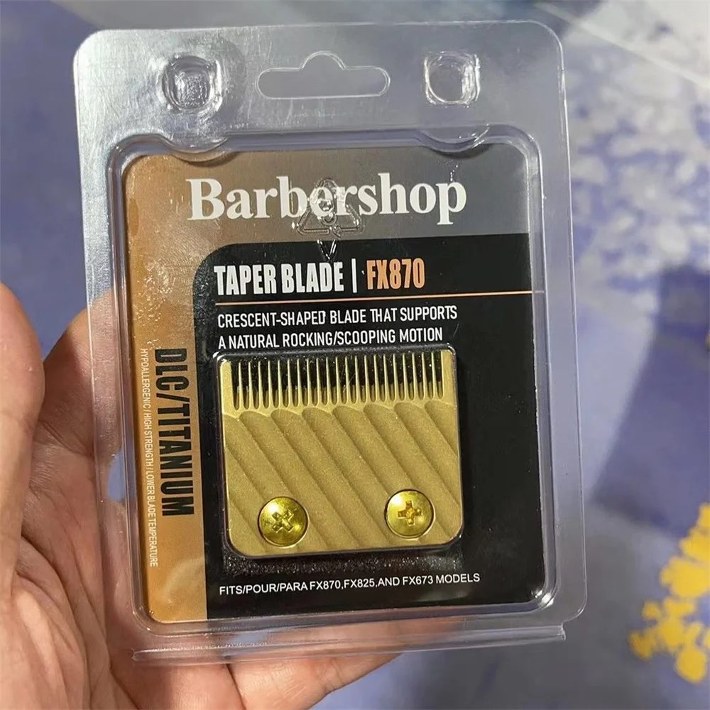Фото Лезвие для машинки для стрижки волос из нержавеющей стали для Babyliss FX707/FX870, триммер, сменные лезвия, аксессуары для парикмахера №1