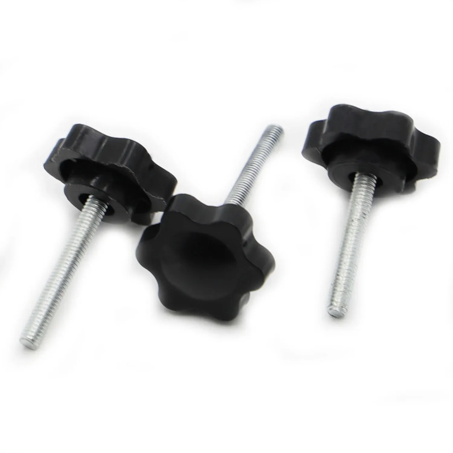 M4 M5 M6 M8 M10 M12 Сливовый бакелитовый винт с затяжкой вручную Ручка Болт Резьба