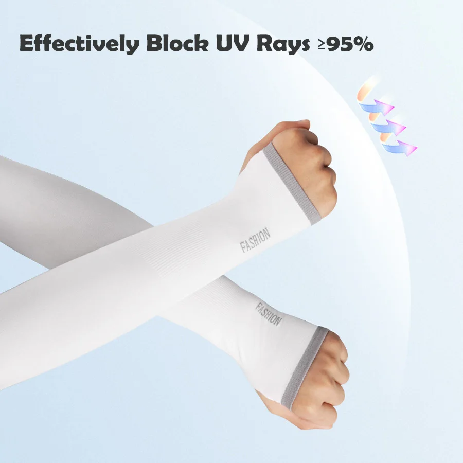 

УФ-защитные охлаждающие рукава UPF 50 для мужчин и женщин, Компрессионные рукава для футбола, гольфа и волейбола