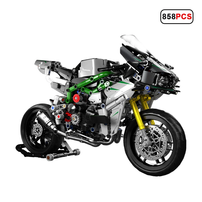 

Технический эксперт, автомобиль, строительные блоки Kawasaki H2R, гоночный мотоцикл, набор «сделай сам», сборка, кирпичи, строительные игрушки дл...