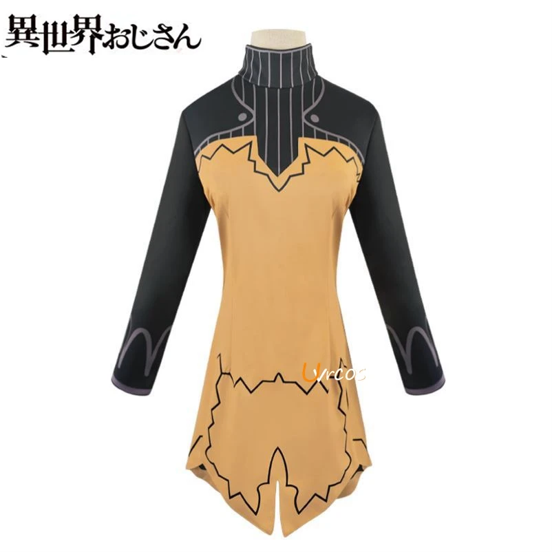 Аниме Isekai Ojisan Косплей дядя из другого мира Tsundere Elf Костюм женское платье Takafumi