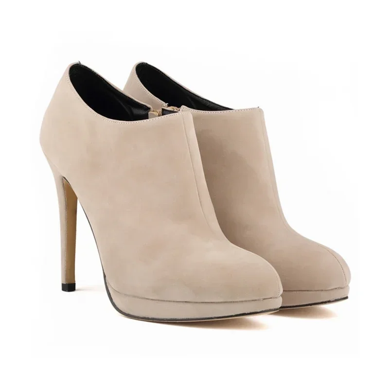 Женские ботильоны на шпильке соблазнительные туфли-лодочки сезон осень-зима