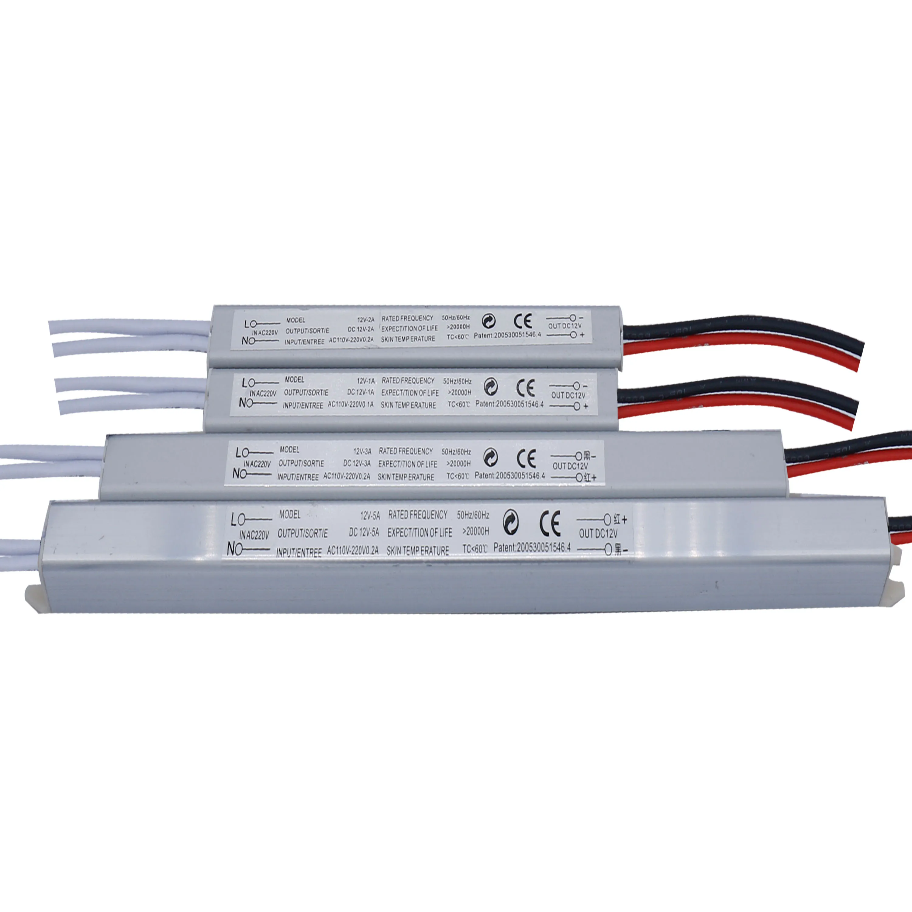 

LED Driver 12V 1A 2A 3A 5A 6A Ultrathin Switching Power Supply Lighting Transformer 12W 36W 24W 60W 72W for LED Strip Light Box