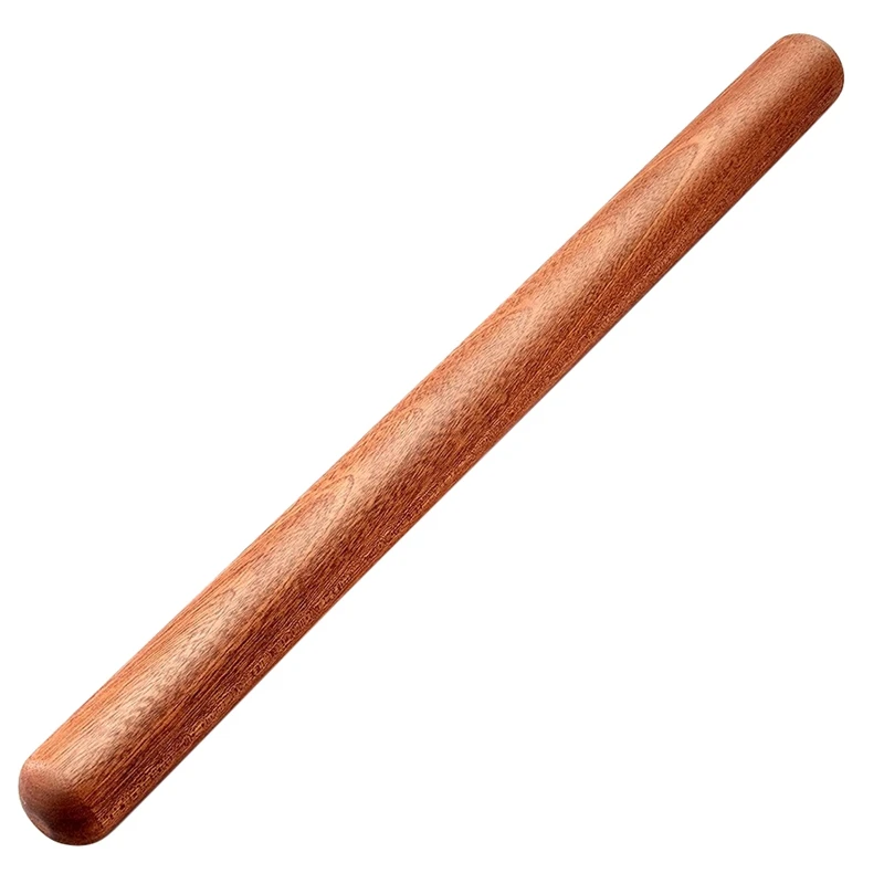 

Деревянная Скалка, утолщенная скалка для выпечки, деревянный ролик для теста с дугой на обоих концах для многоцелевого использования