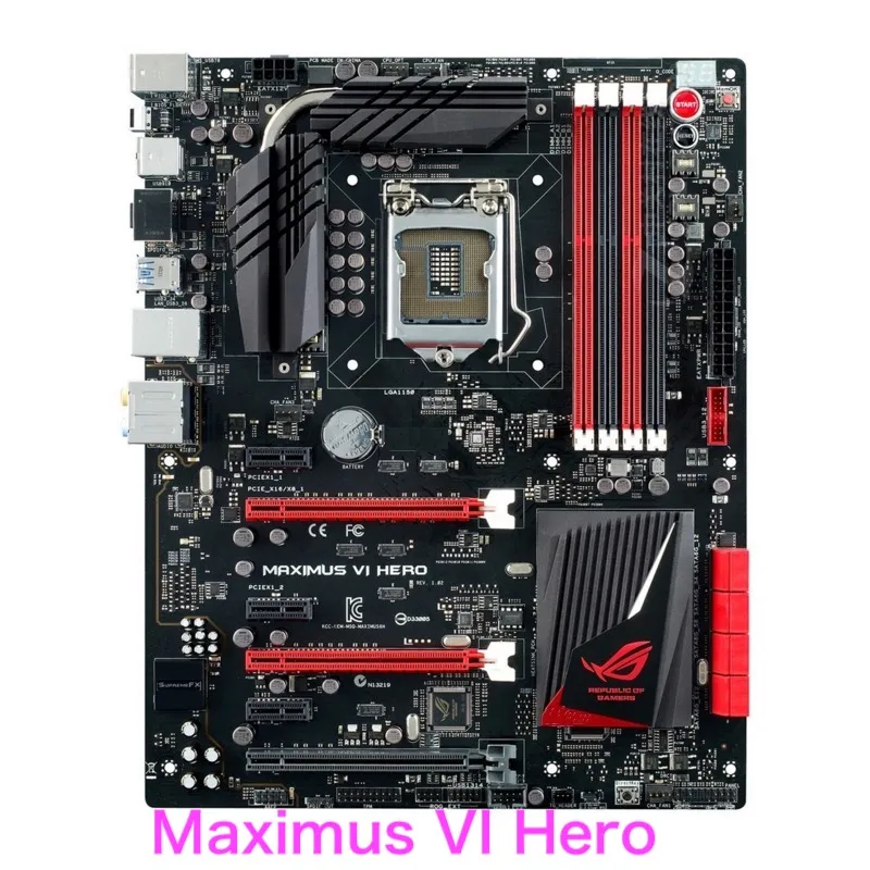 Подходит для материнской платы ASUS Maximus VI Hero 32 Гб LGA 1150 DDR3 ATX Z87 материнская плата 100% протестирована ок полностью работает