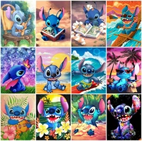 disney diamond mosaic stitch painting cartoon cross stitch set embroidery full square round on clearance beaded child hobby gift