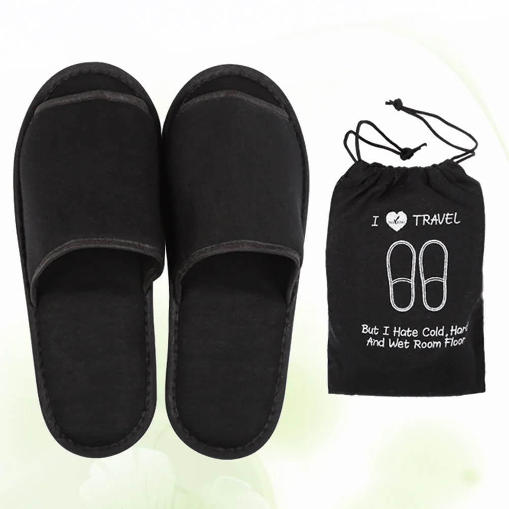 

Slippers Slipper Travel Open Toe Hotel Cotton Soft Portable Foldable Foldingindoor Sparoll Guest Footwear Non Leisure Men