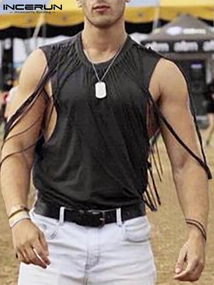 

Стильный мужской жилет, стильная уличная одежда, мужской однотонный Простой повседневный жилет из искусственной кожи без рукавов, топы 2022