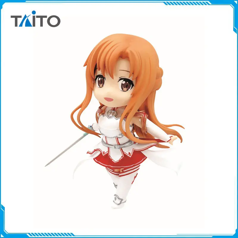 

Женская оригинальная Подлинная собранная модель TAITO, искусство меча онлайн, аниме экшн-фигурки Yuuki Asuna, коллекционные модели игрушек