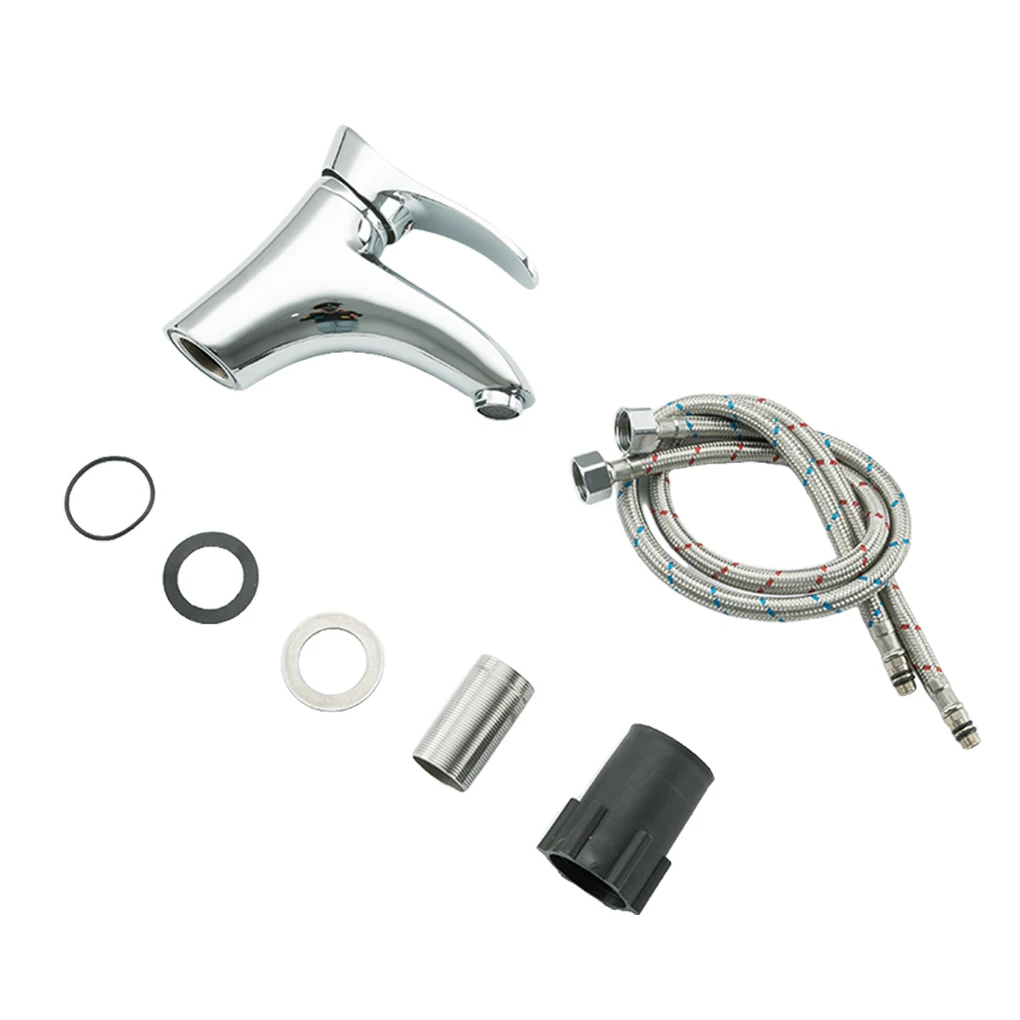 

1 Set Bathroom Faucets Brass Waterfall Faucet Functional Mixed Water Hydrant