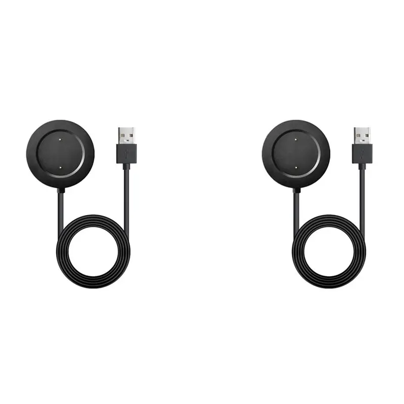 Фото 2X USB-кабель для зарядки, док-станция, адаптер, подставка для умных наручных часов Xiaomi Mi Watch Color №1
