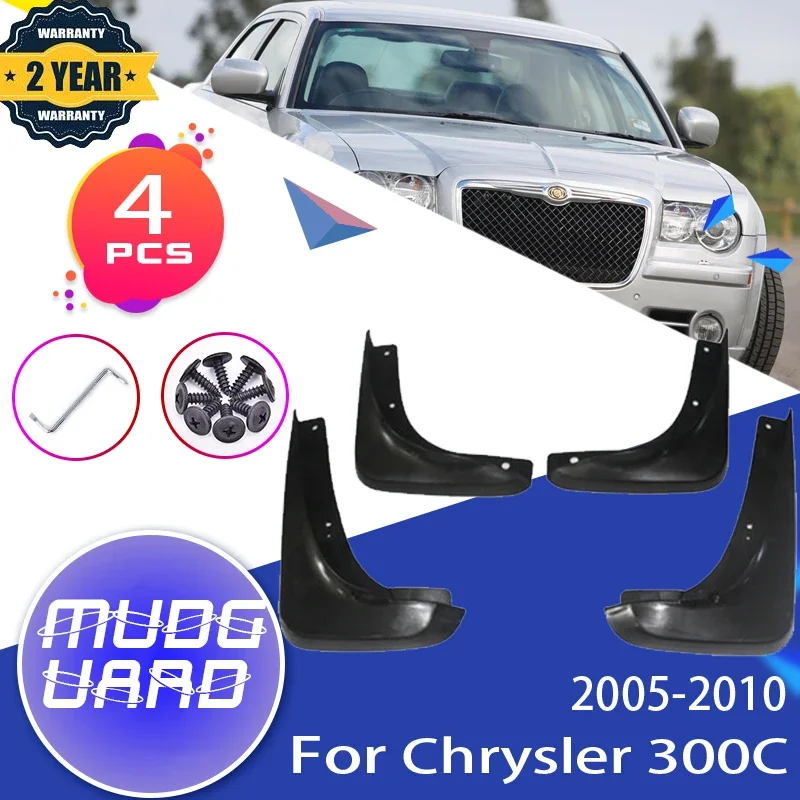 

Спереди и сзади автомобиля брызговик для Chrysler 300C 300 C 2005 ~ 2010 Fender брызговик Всплеск закрылки аксессуары для брызговиков 2006 2007 2008 2009