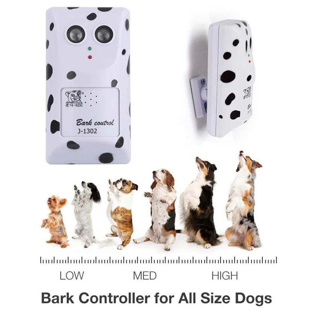 

Voice-activated Double-headed Ultrasonic Bark Stopper To Prevent Dog barking Noise Disturbing Neighbors Dog Barking High Power