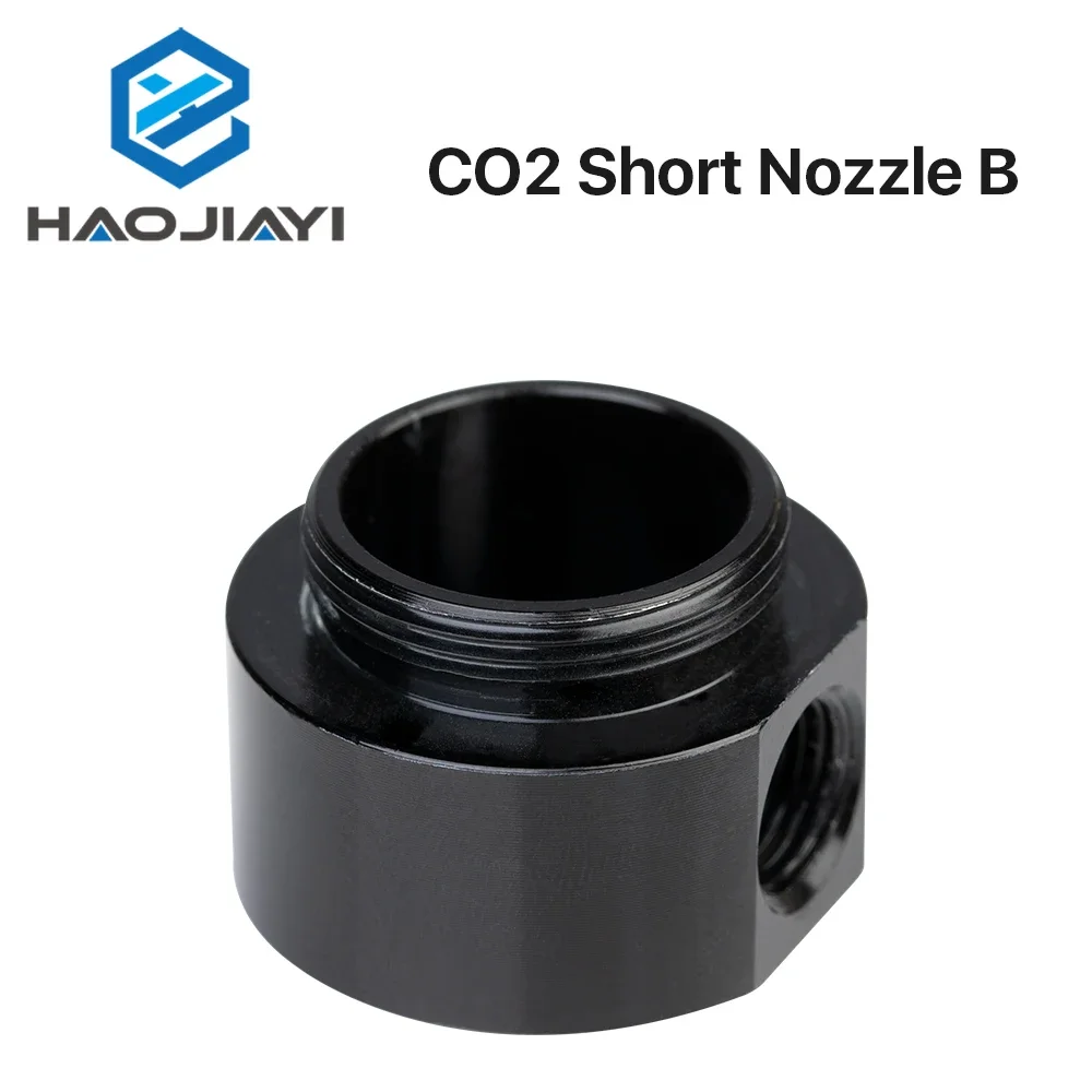 Воздушная насадка N02 для объектива Dia.20 FL38.1 CO2 короткая B с фитингом лазерной